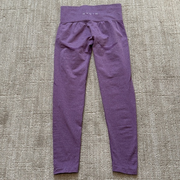 Nvgtn purple leggings sz M - Picture 3 of 4
